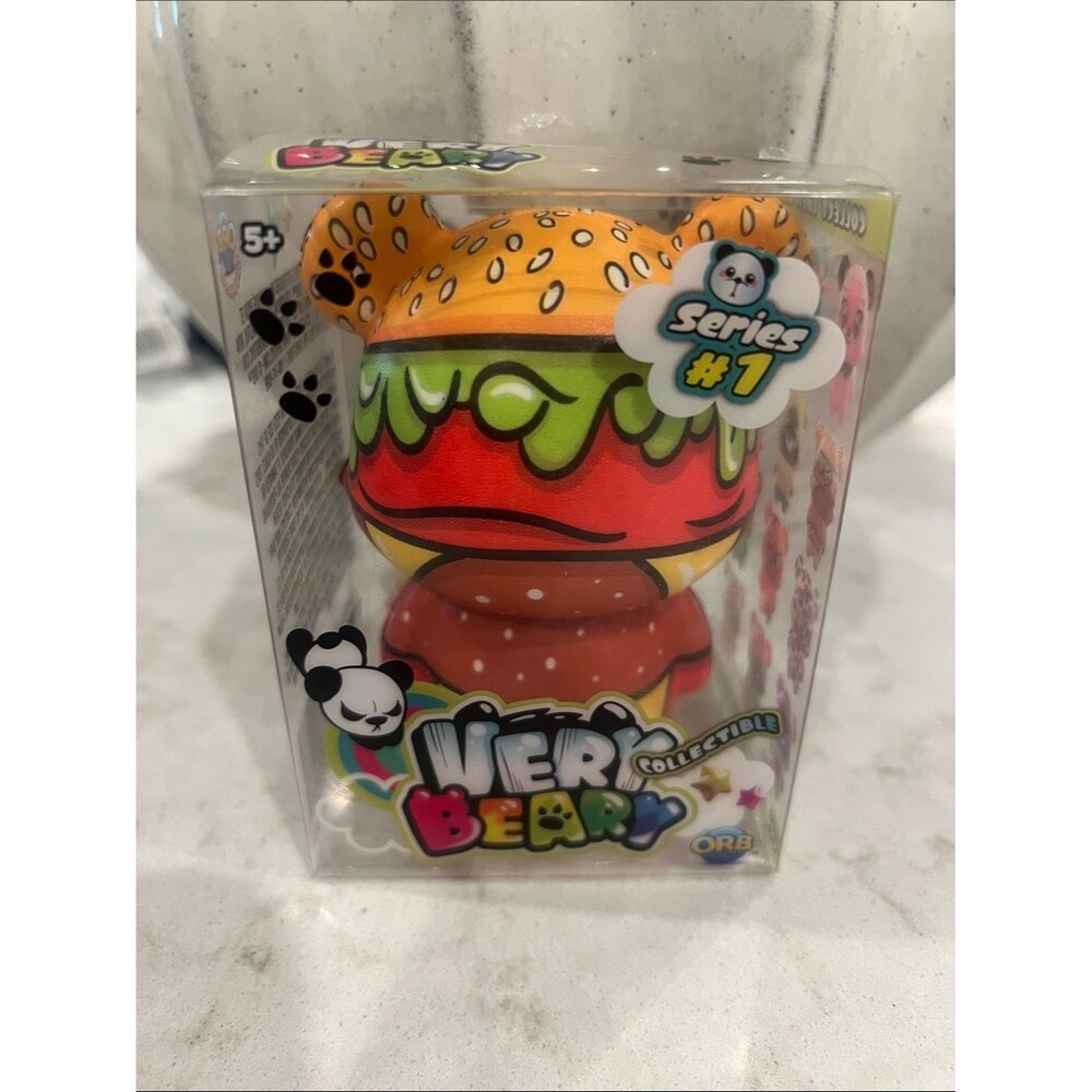 Orb Burger  Very Beary Ultra Squishy Toy